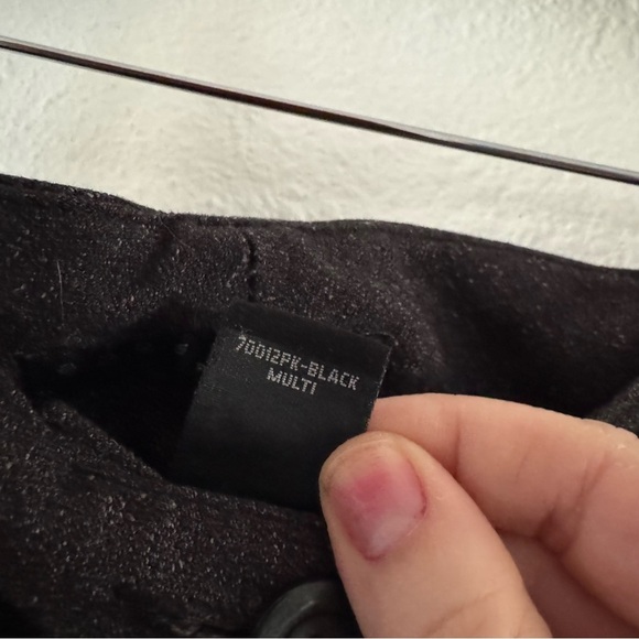 Apostrophe Retro Petite Dark Gray Black Speckled Knit Trousers 6 Petite Womens - Picture 12 of 16